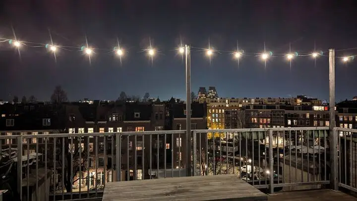 Rooftop at night Area